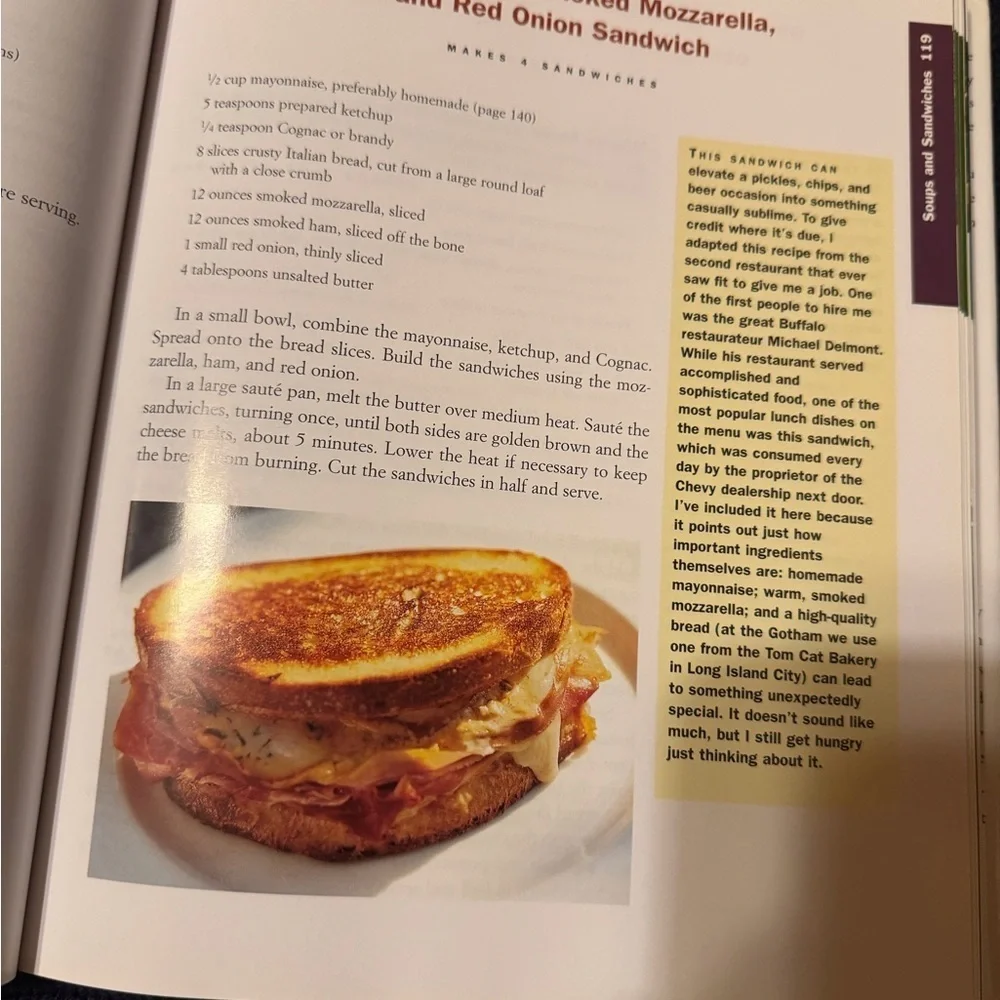 Alfred Portale’s Gotham Bar and Grill cookbook Hardcover